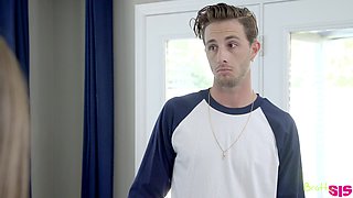 After argument horny step-sister Gianna Dior is eager to work on strong cock