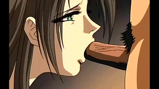 Hentai bondage and bdsm fuck with the maid master