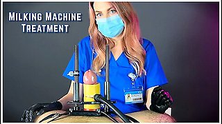 Nurse Kittys Milking Machine Orgasm Treatment