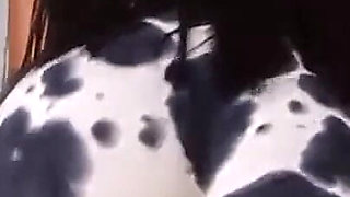 From Costume to Naked Ended with an Explosive Squirt