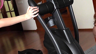 Using Stepdaughter in Fitness Classas with Stepmom - Slutty Girls Fucked- Stepmom Won't Catch!