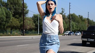 Lustful Mila Marx and Tyler Steel at blowjob porn