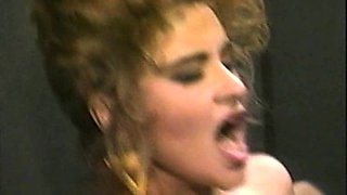 Glam blonde ass cumshot after hardcore anal
