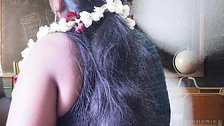 Indian Tuition Teacher Bhabi Taken Hard by Her Student