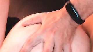 Cuckold Boyfriend Takes a Shower While Naughty Neighbor Fucks Redhead's Pussy