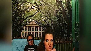 Brunette Slut Gets Her Face Drenched in Cum During Hard Bukkake