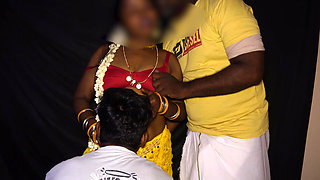 She Never Fails to Handle Two Hard Dicks, Hot Threesome of Indian Kamasutra Wife