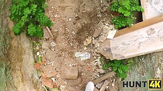 My Tight Ass and Pussy Make You Crazy Horny - Outdoor Fuck with Hot Blonde