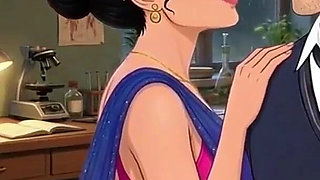 Desi Bhabi Mature College Lecturer Romantic Monsoon Rain Passion - New Video