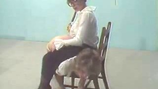 Stephanie Locke spanking Michelle