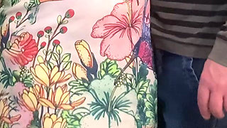 Petite Pussy Under Dress Perv in Subway