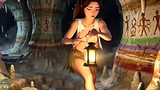 Lara Croft uncovers a mystical Amazon secret - AI Animation