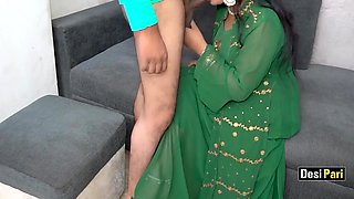 Desi Pari - Boss Fucks Big Busty During Private Party With Hindi