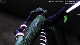 3d busty animated alien slut sex