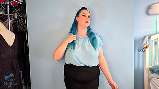 Office Slut Gets Caught - Solo Girl