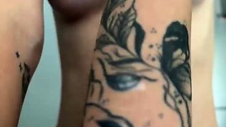 Hot Russian teen gets cum on ass after hard pounding live at