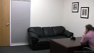 Kaitlynn’s Big Tits Get a Creampie After Blowjob Casting