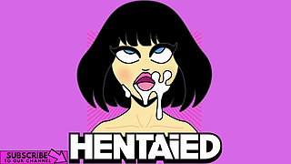Real Life Hentai - Two chicks fucked hard by Alien Monster