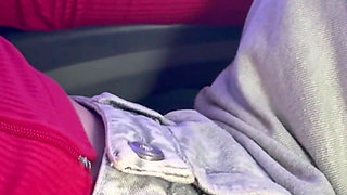 Road to Medellin; Jerkoff and Fingering Pussy with in Service Bus
