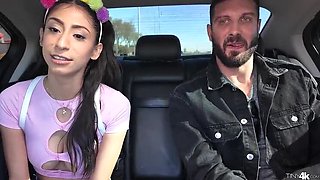 Petite Latina Sona Bella Takes Big Cock Home for a Wild Ride