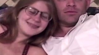 Retro spex amateur pussypounded