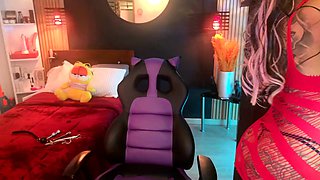 Brunette Solo Webcam Masturbation