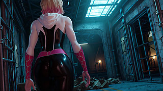 She Let the Symbiote Fill Her for Power - AI GENERATED