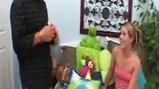 Beautiful Bibbed girl fucking and sucking!