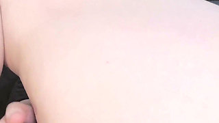 A Horny Mistress with a Big Erect Cock Wants You to Suck It. She Teases and Fucks Your Mouth