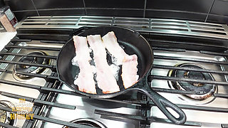 In Step-momma's Kitchen with Harley