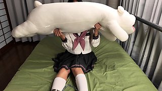 After school anal sex with my cute Japanese stepdaughter