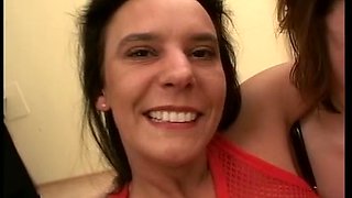 her first anal gangbang party