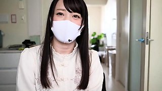 Extreme close up of Japanese teen masturbating Uncensored