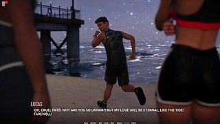 Dominos Beach 21: Victory Party Start & Christine's Anniversary Worry (sfw)