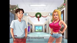 Adrenaline Sex in College Locker with Beautiful Blonde Venezuelan Girl - Big Natural Tits Homemade