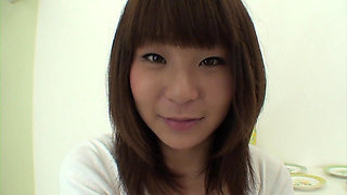 Soft tanned Japanese teen creampie
