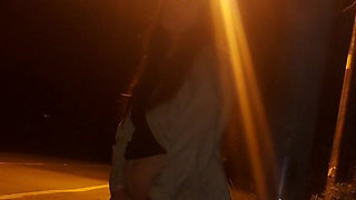 Mostrei Minha Bunda Para Um Estranho No Ponto De Onibus