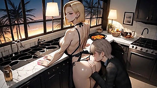 Parody. Android 18 Continues to Be a Big Dirty Slut Who Has Sex with Anyone!! Anime Hentai Waifu Animated