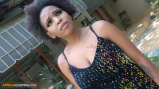 She tried so hard to stay composed but this EBONY MILF lost all control the moment I got her alone