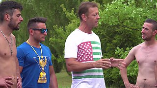 Hot Sienna Day and her friends like when guys fuck them together