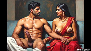 Sharing delhi wife with my office friend