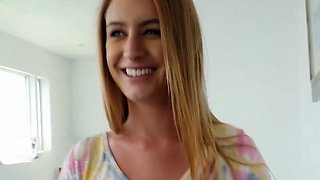 Fellate, light-haired, clothed sex