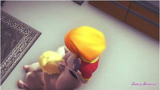 Dragon Ball Hentai - Pan Cunnilingus, Blowjob And Fucked