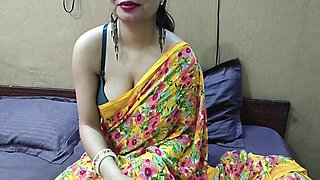 Bhabhi Served Yummy Tea of Her Breast Milk to Padosi and Gave Him a Sloppy Blowjob to Drink His Thick Cum (hindi Audio)