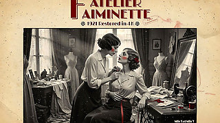 L 'atelier Faiminette 1921 Rare French Silent Erotic Film Restored in 4K