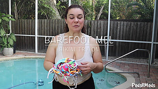 Barefoot Mel Bikini Try on