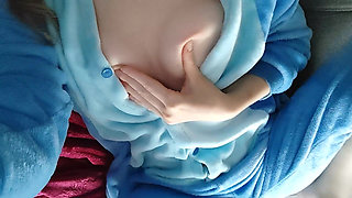 Brunette Squirt Explosion Through Panties Wet, Loud, Real