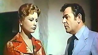 Old dude enjoys sucking hard and perky nipples of seductive young red head