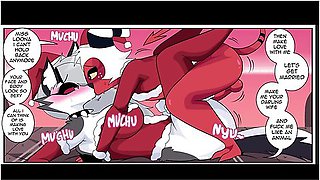 Car Toon - Loona Has Sex With Moxxie At The Christmas Party