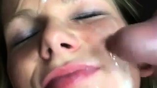 her first extreme bukkake party